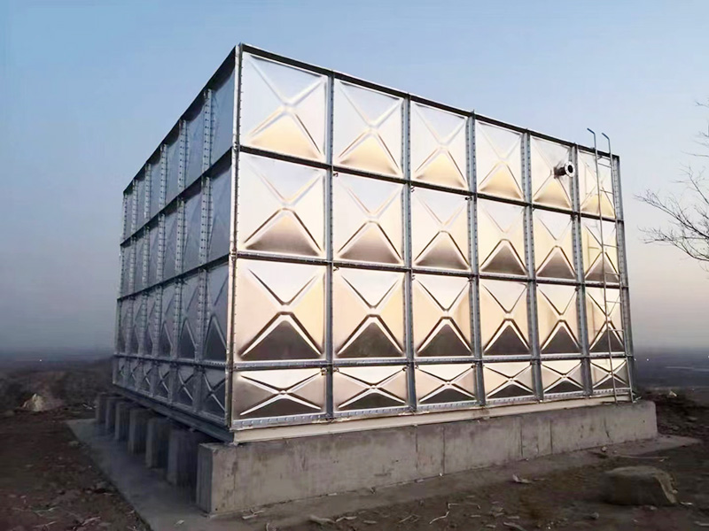 Hot Dipped Galvanized Steel Water Tank